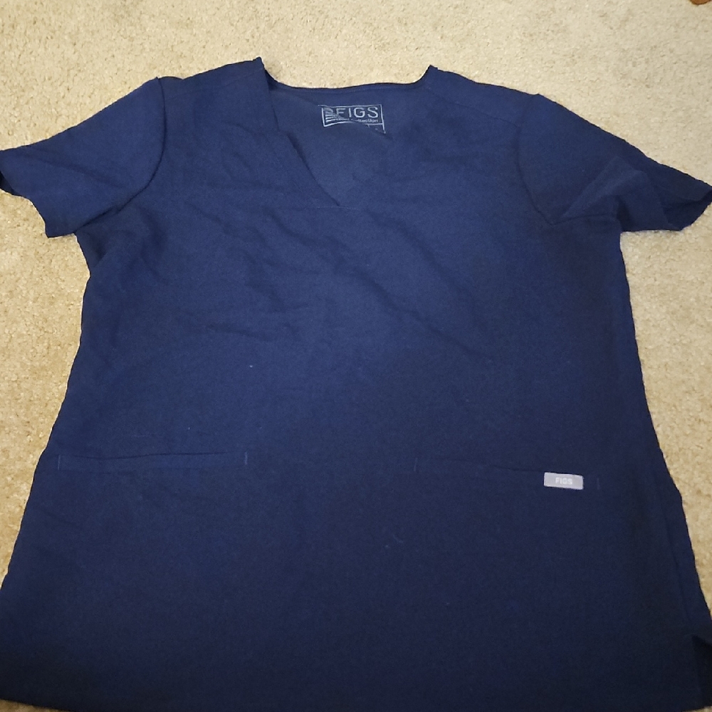 Figs Womens Navy Casma Size Small